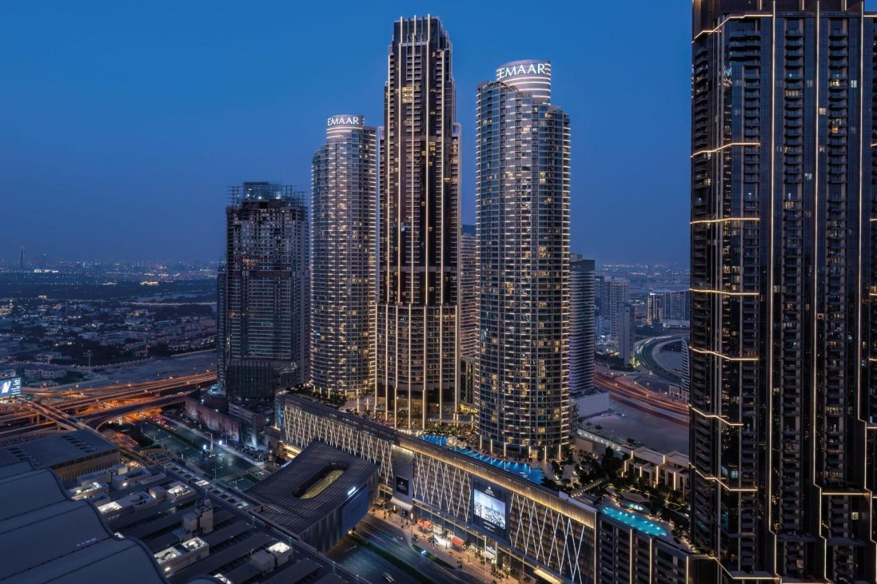 Address Dubai Mall Esterno foto The Panorama at night