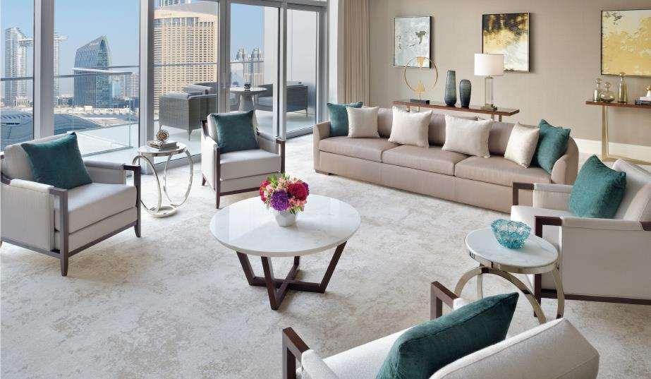 Address Dubai Mall Camera foto Living room