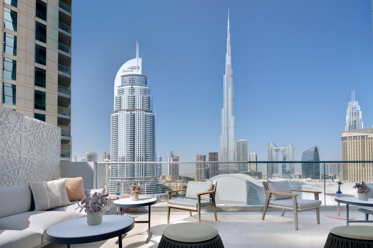 Address Dubai Mall Esterno foto View from the rooftop
